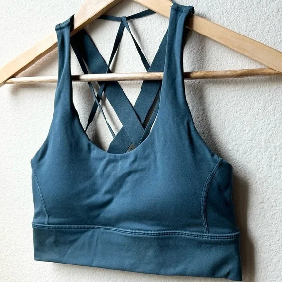 Balance Athletica Oasis Aura Bra in teal Blue Dive size S - Picture 7 of 15